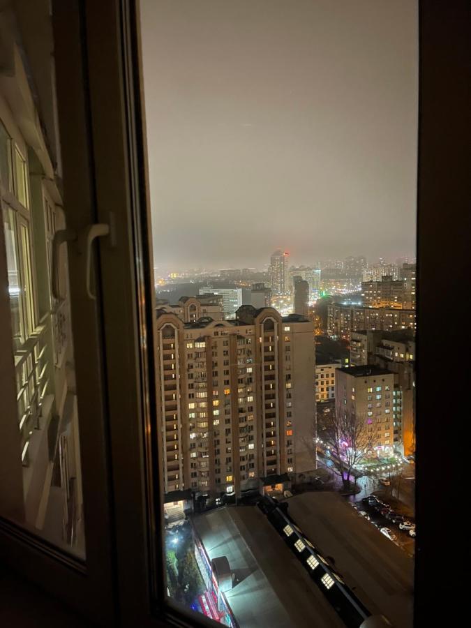 קייב View Apartments, 22 Floor With 2 Rooms מראה חיצוני תמונה